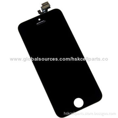 LCD for iPhone 5, with touchscreen digitizer, black color